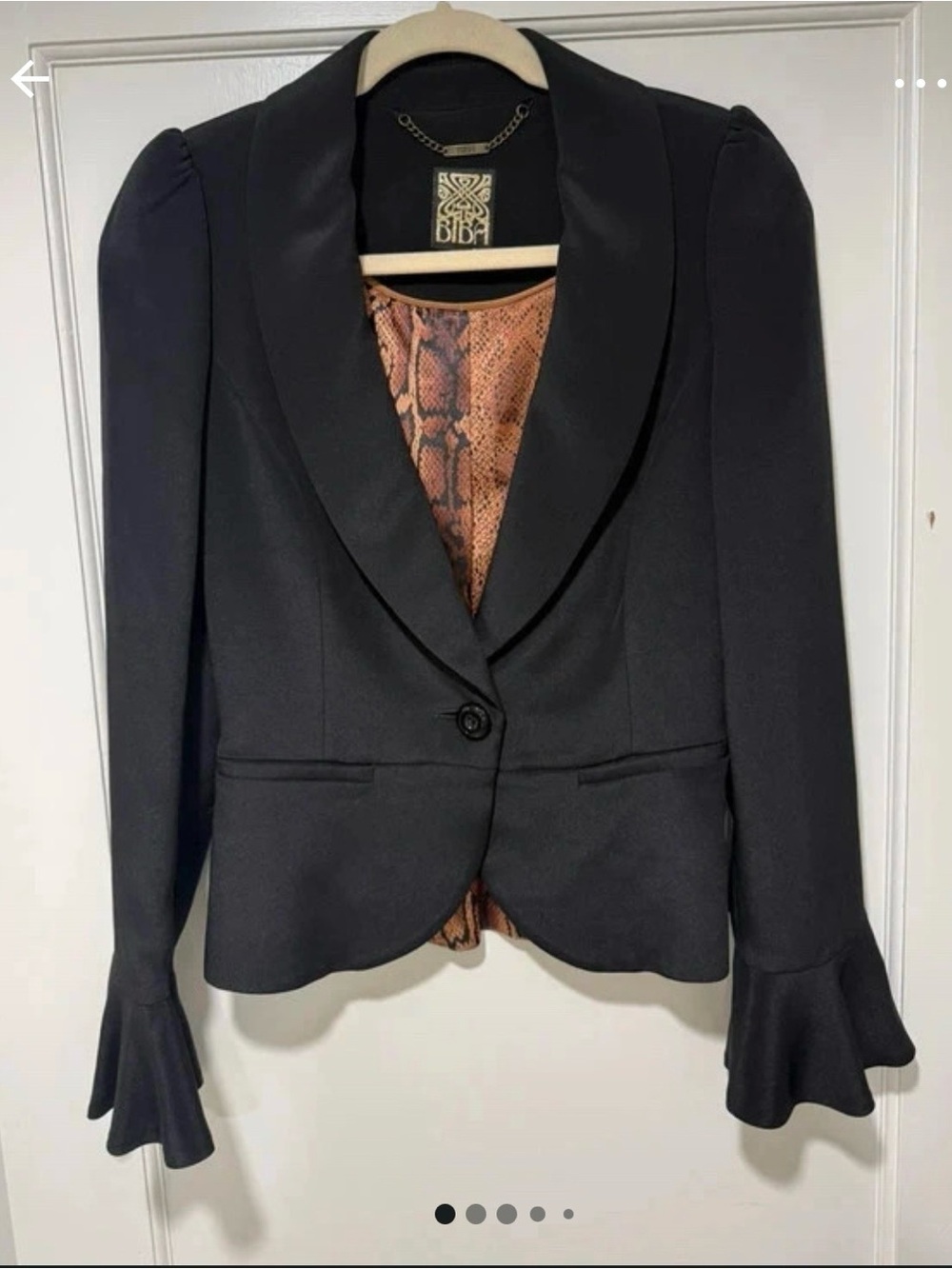 Stunning 100% silk two piece - jacket & wide leg trousers summer suit